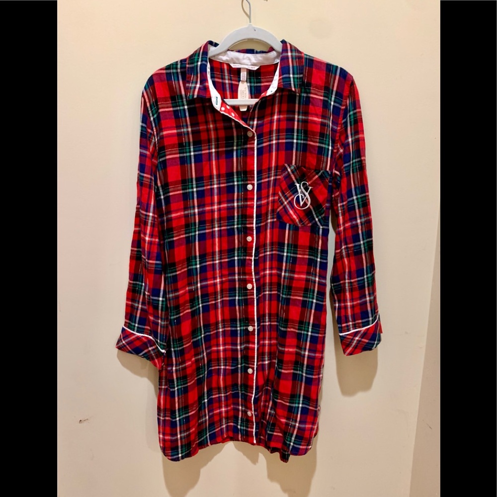 Cozy Victoria’s Secret Xmas pajama dress